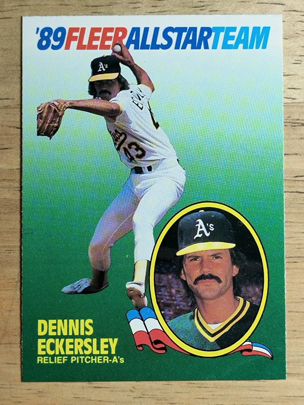 1989 Fleer All-Stars #4 Dennis Eckersley