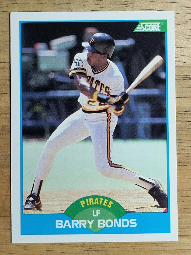 1989 Score #127 Barry Bonds