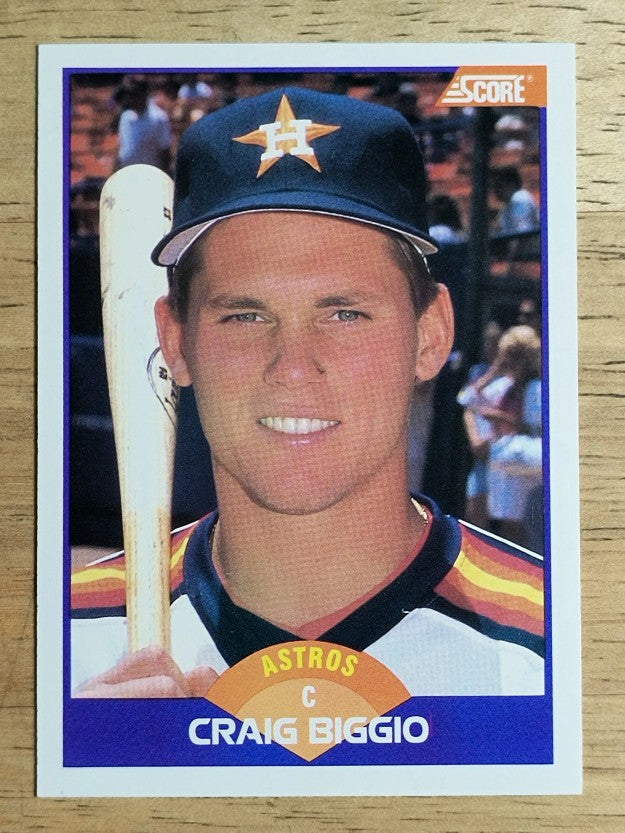 1989 Score #237 Craig Biggio RC