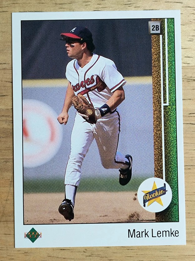 1989 Upper Deck #19 Mark Lemke RC