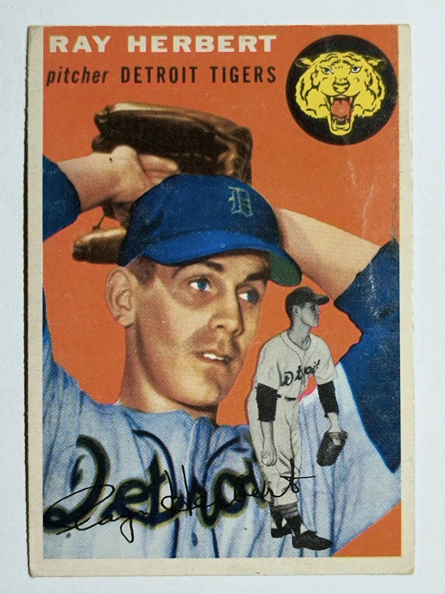 1954 Topps #190 Ray Herbert RC (VG)