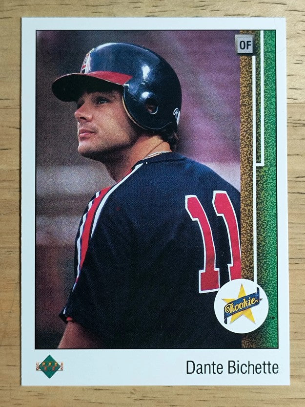 1989 Upper Deck #24 Dante Bichette RC