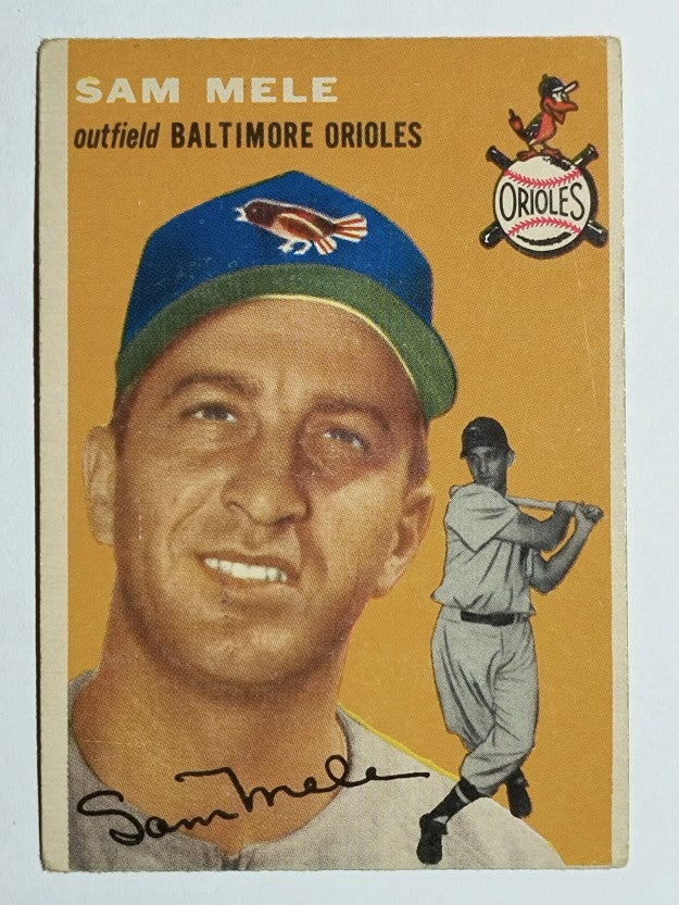 1954 Topps #240 Sam Mele (VG)