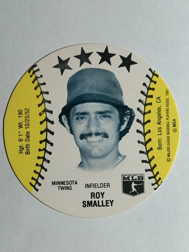 1981 MSA Mini Discs #30 Roy Smalley