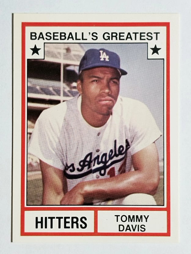 1982 TCMA Greatest Hitters #13 Tommy Davis