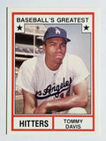 1982 TCMA Greatest Hitters #13 Tommy Davis