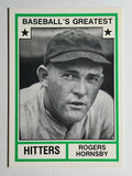 1982 TCMA Greatest Hitters #15 Rogers Hornsby