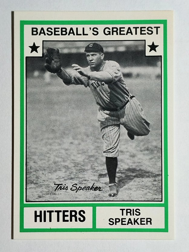1982 TCMA Greatest Hitters #18 Tris Speaker