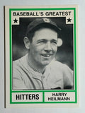 1982 TCMA Greatest Hitters #20 Harry Heilmann