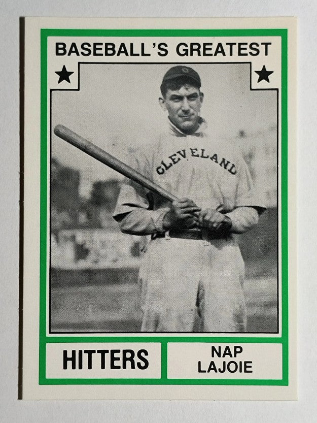 1982 TCMA Greatest Hitters #24 Nap Lajoie