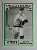1982 TCMA Greatest Hitters #25 Riggs Stephenson