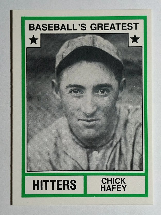 1982 TCMA Greatest Hitters #35 Chick Hafey