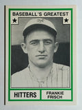 1982 TCMA Greatest Hitters #37 Frankie Frisch