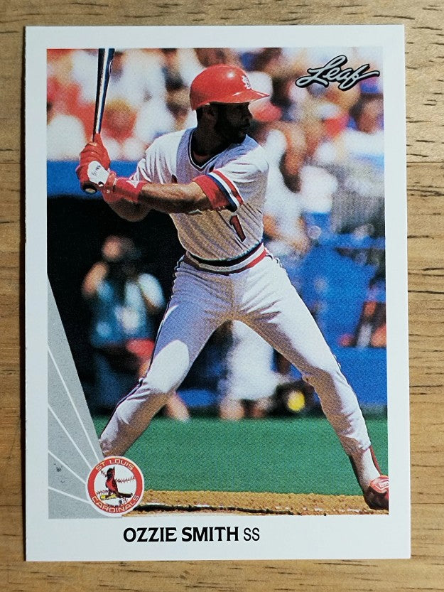 1990 Leaf #142 Ozzie Smith