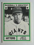 1982 TCMA Greatest Hitters #41 Lefty O'Doul