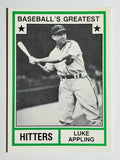 1982 TCMA Greatest Hitters #42 Luke Appling