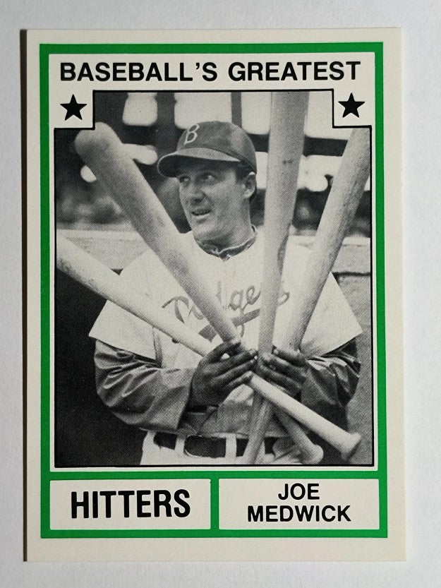 1982 TCMA Greatest Hitters #45 Joe Medwick