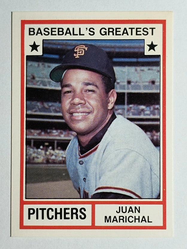 1982 TCMA Greatest Pitchers #9 Juan Marichal