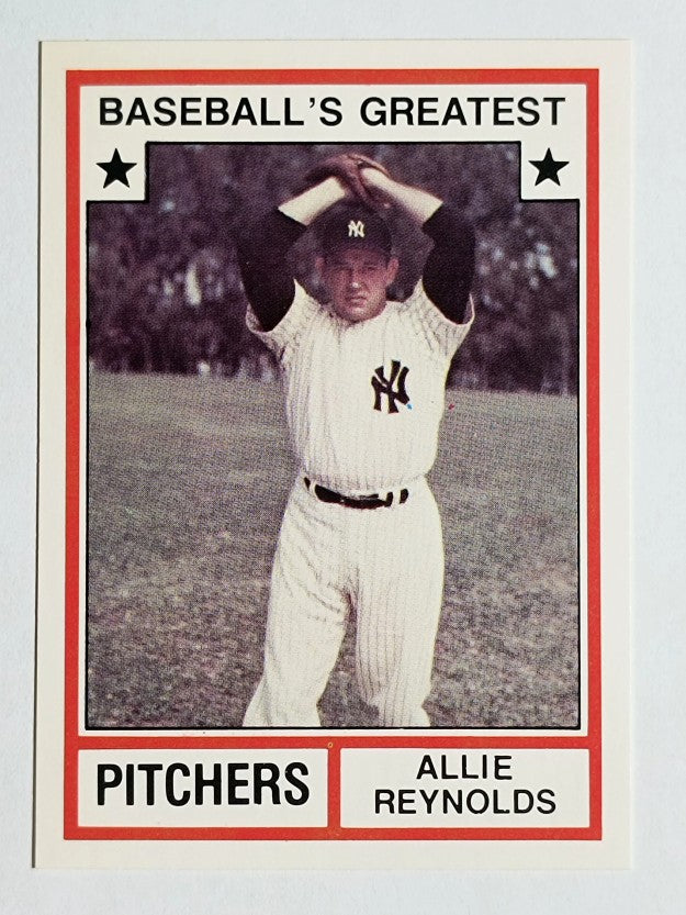 1982 TCMA Greatest Pitchers #13 Allie Reynolds