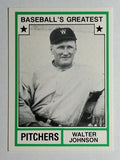 1982 TCMA Greatest Pitchers #17 Walter Johnson