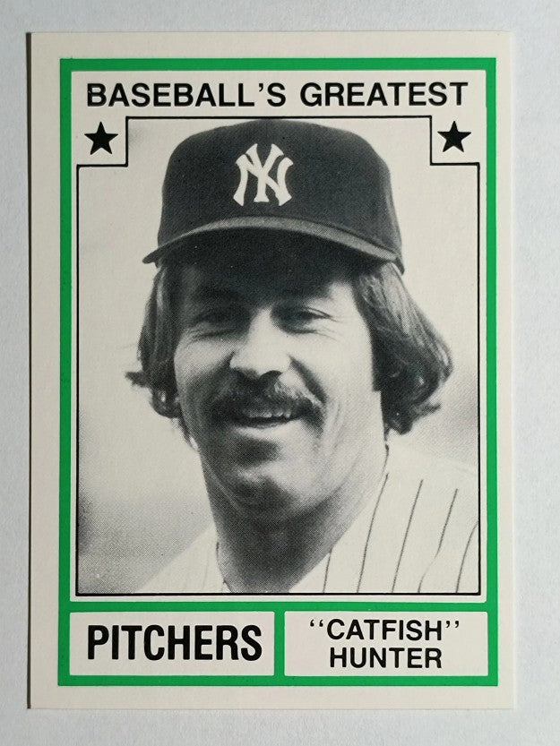 1982 TCMA Greatest Pitchers #25 Catfish Hunter
