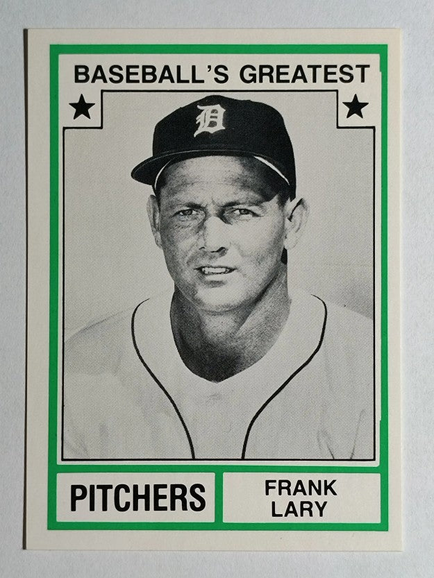 1982 TCMA Greatest Pitchers #27 Frank Lary