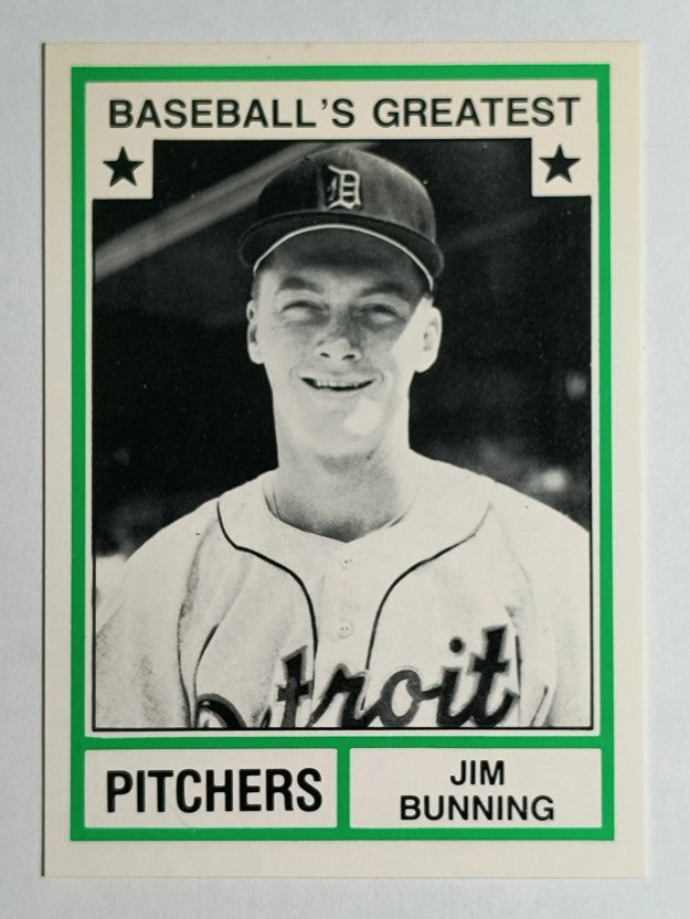 1982 TCMA Greatest Pitchers #39 Jim Bunning