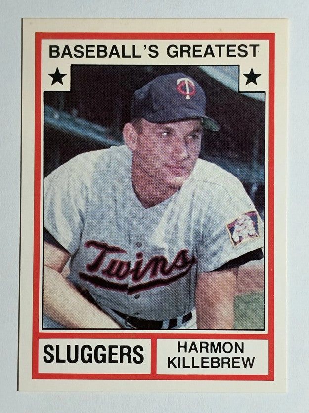 1982 TCMA Greatest Sluggers #1 Harmon Killebrew