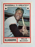 1982 TCMA Greatest Sluggers #6 Willie McCovey
