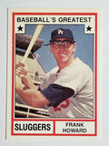 1982 TCMA Greatest Sluggers #10 Frank Howard