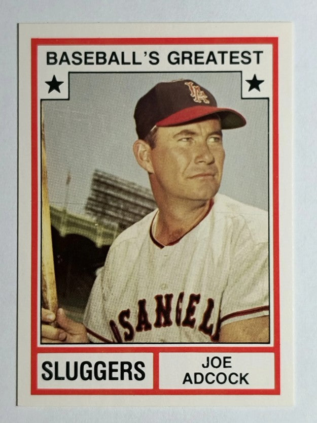 1982 TCMA Greatest Sluggers #17 Joe Adcock