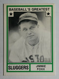 1982 TCMA Greatest Sluggers #20 Jimmie Foxx