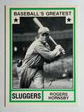 1982 TCMA Greatest Sluggers #21 Rogers Hornsby