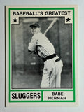 1982 TCMA Greatest Sluggers #28 Babe Herman