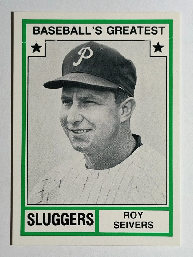 1982 TCMA Greatest Sluggers #41 Roy Seivers