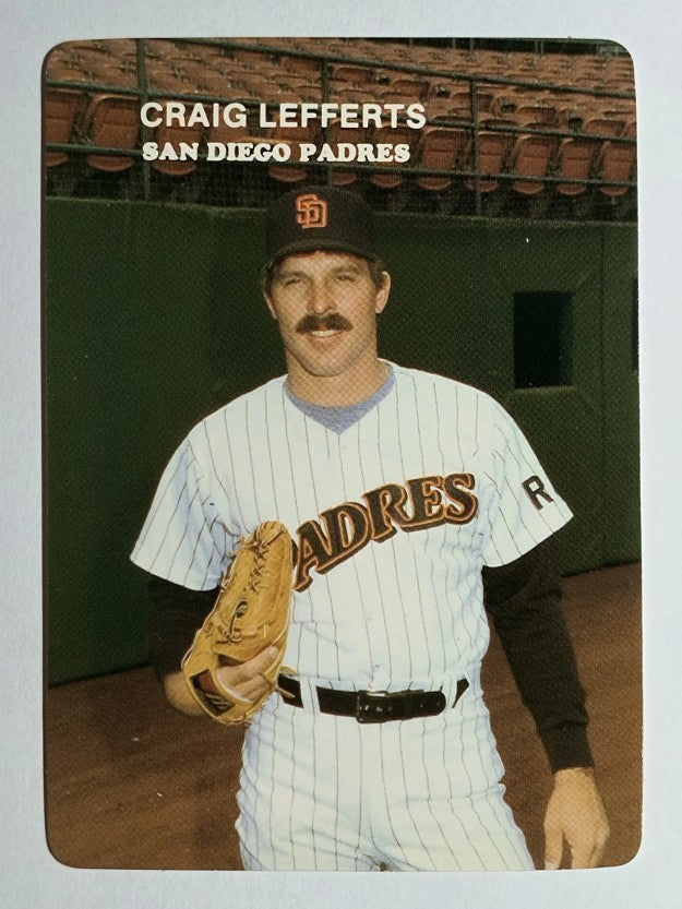 1985 Padres Mother's #15 Craig Lefferts