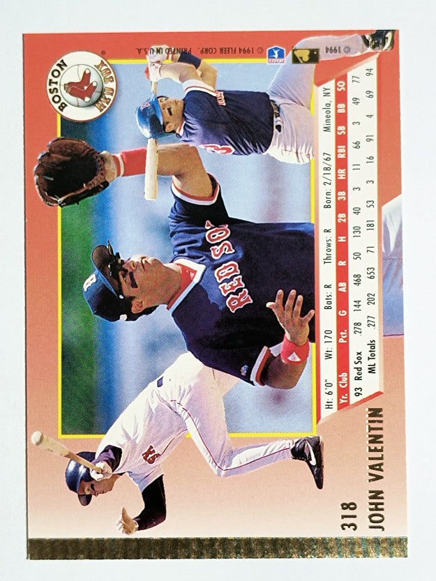 1994 Ultra #318 John Valentin