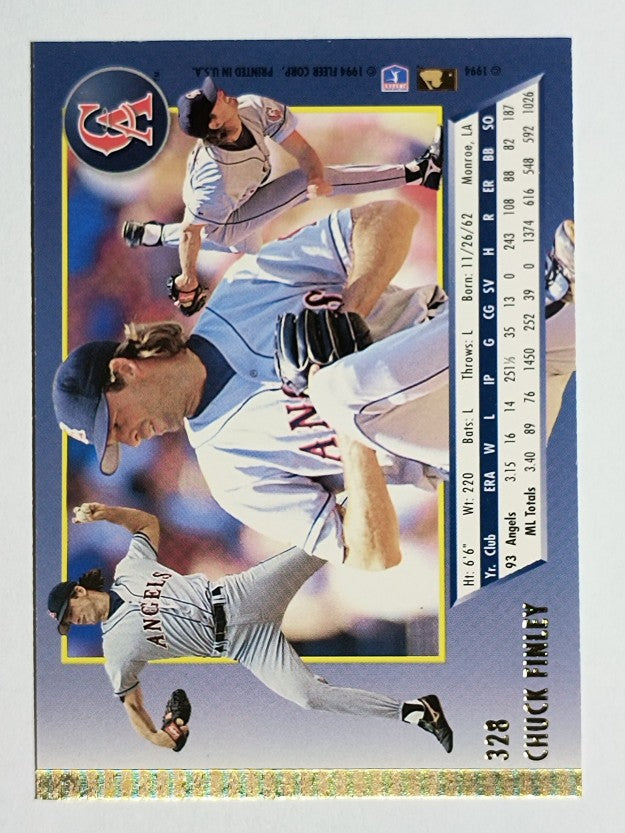 1994 Ultra #328 Chuck Finley