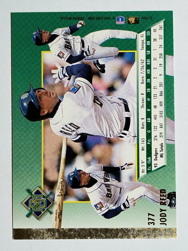 1994 Ultra #377 Jody Reed