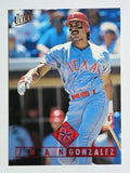 1995 Ultra #109 Juan Gonzalez