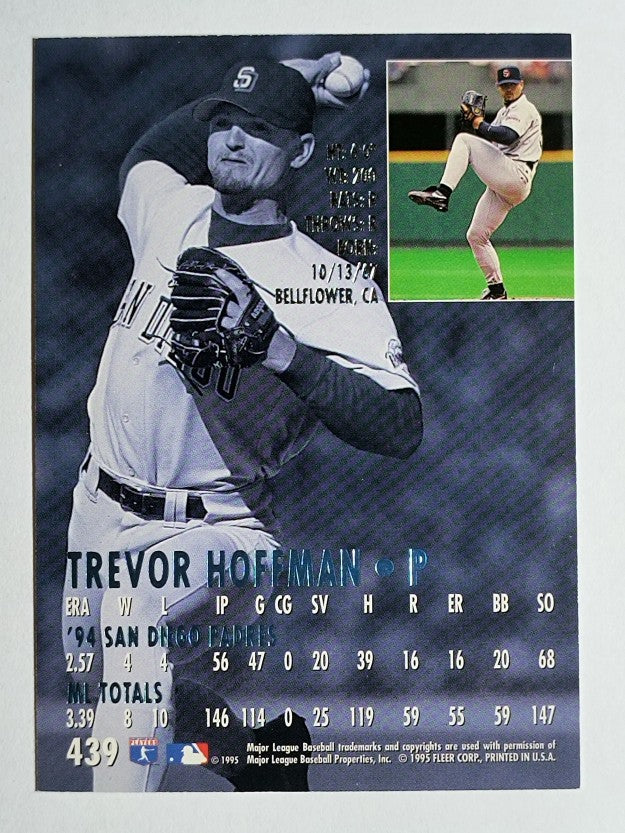 1995 Ultra #439 Trevor Hoffman