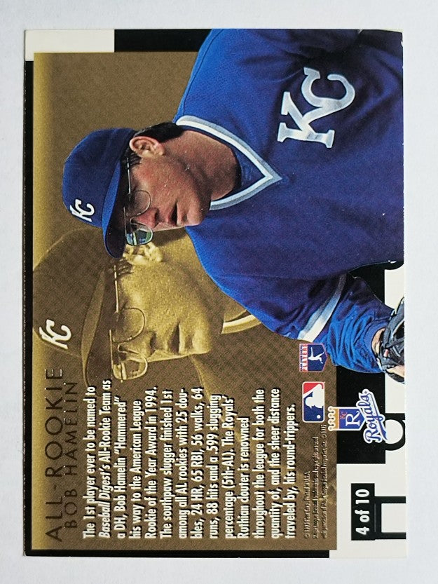 1995 Ultra All-Rookies #4 Bob Hamelin