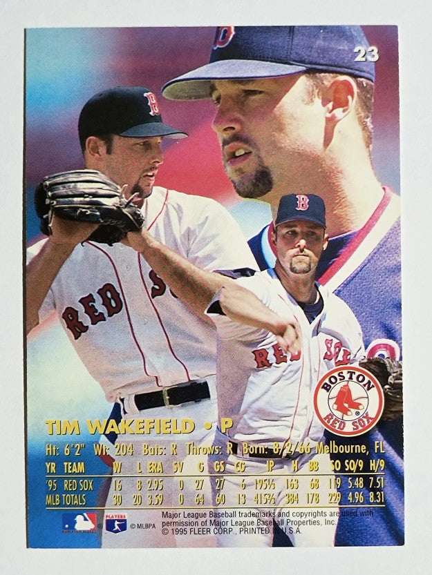 1996 Ultra #23 Tim Wakefield