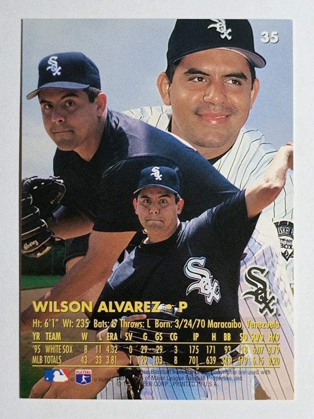 1996 Ultra #35 Wilson Alvarez