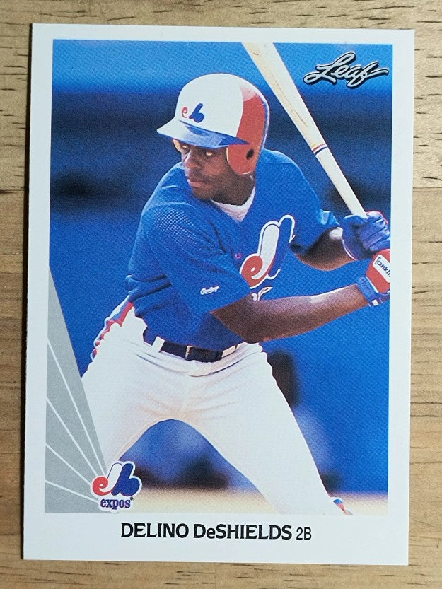 1990 Leaf #193 Delino DeShields RC