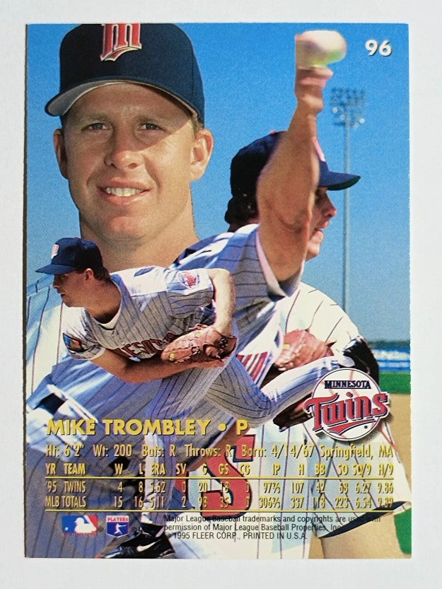 1996 Ultra #96 Mike Trombley