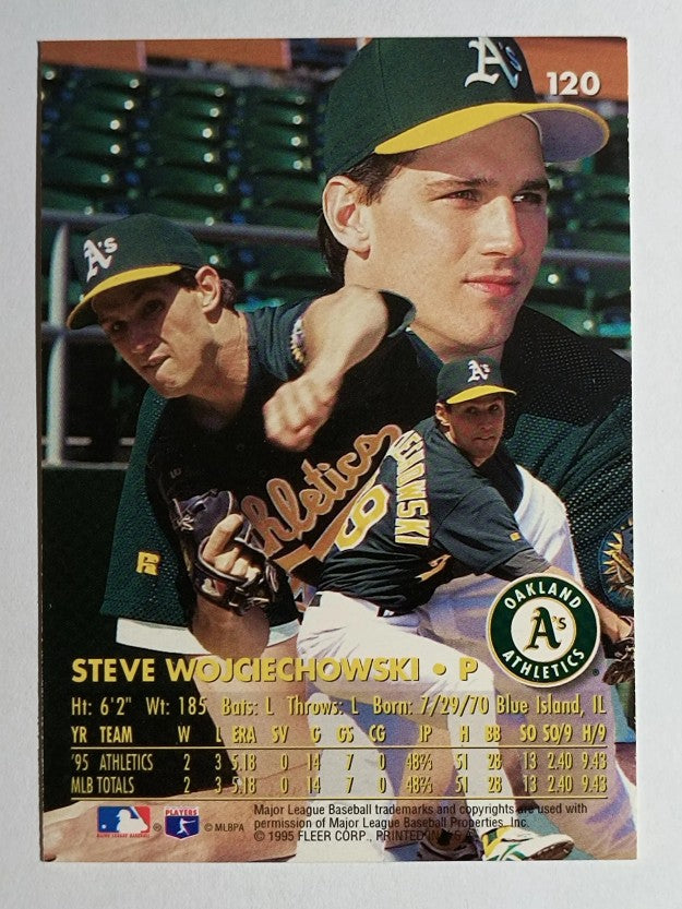 1996 Ultra #120 Steve Wojciechowski