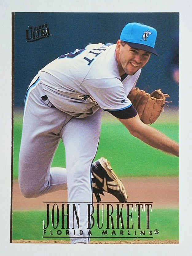 1996 Ultra #196 John Burkett