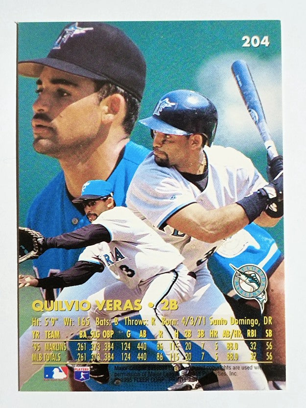 1996 Ultra #204 Quilvio Veras