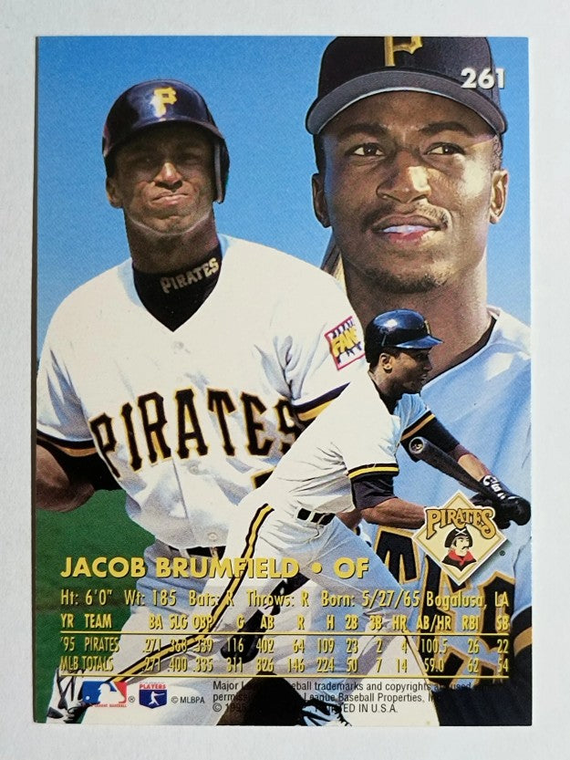 1996 Ultra #261 Jacob Brumfield